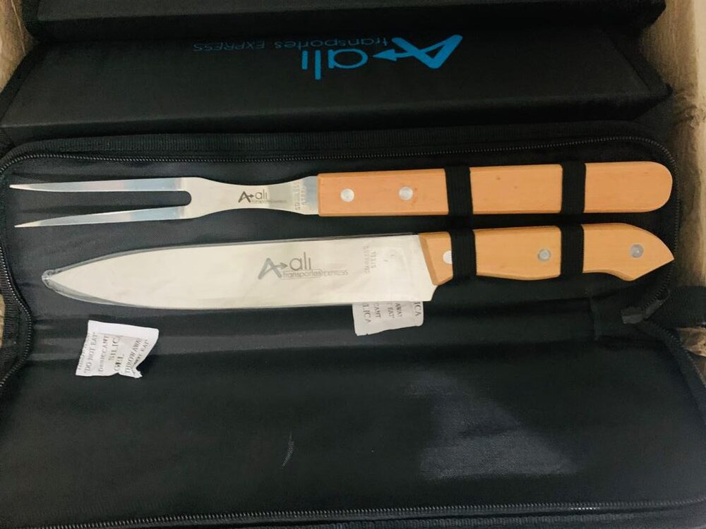 Kit churrasco personalizado Ali Transportes Express